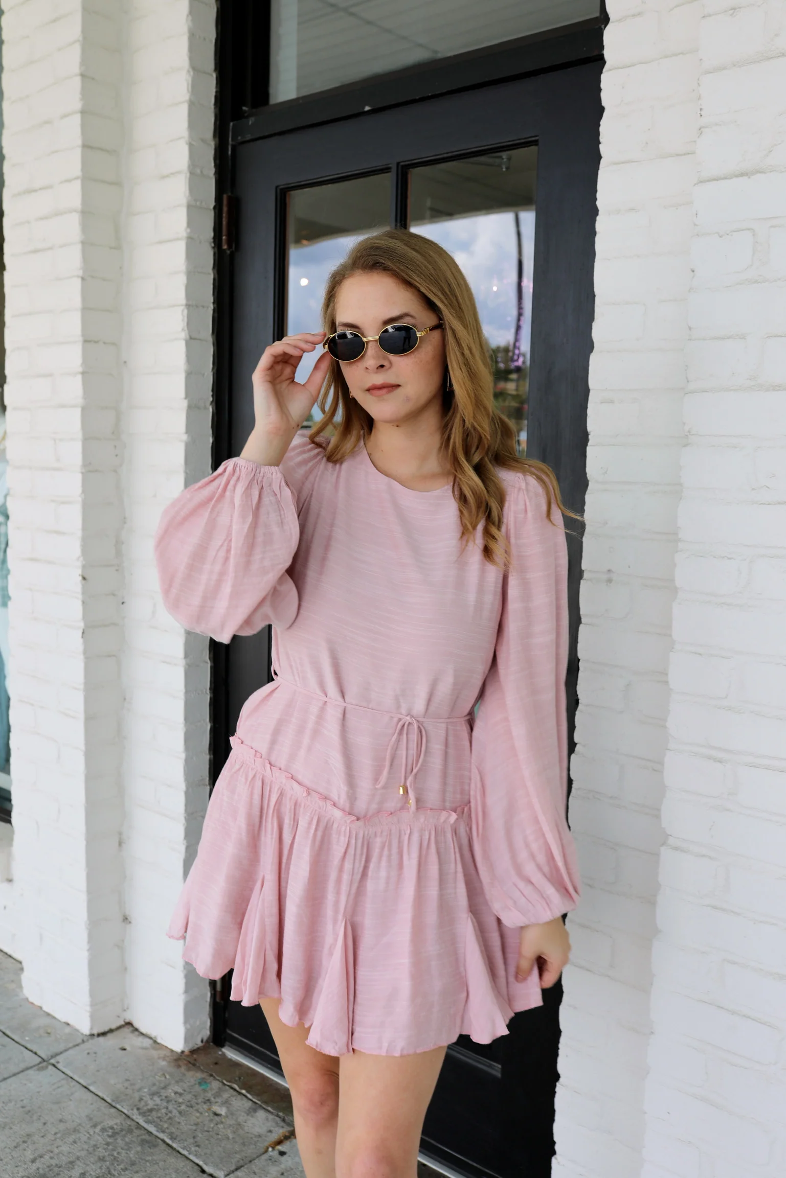 SIZE LARGE All For You Ruffle Dress - Image 7