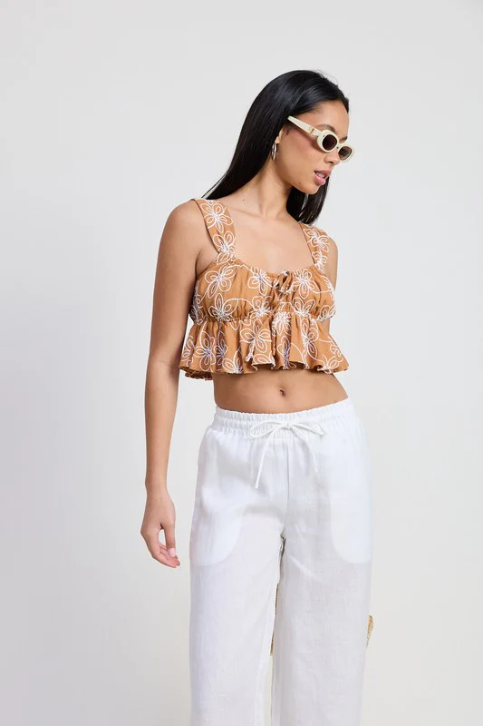 GIA MAY BABYDOLL CROPPED TOP - Image 4