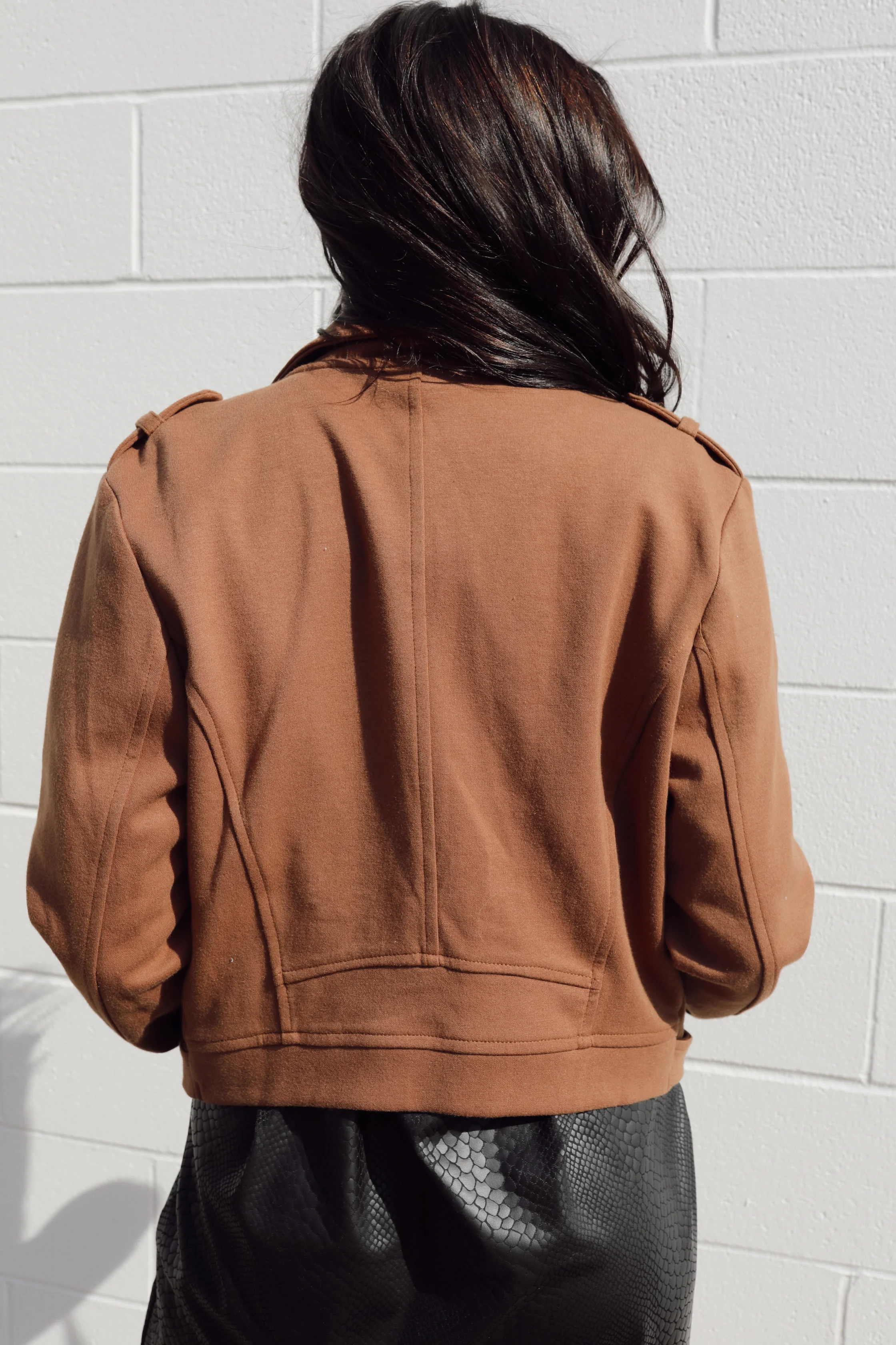 Come And Go Moto Jacket - Image 10