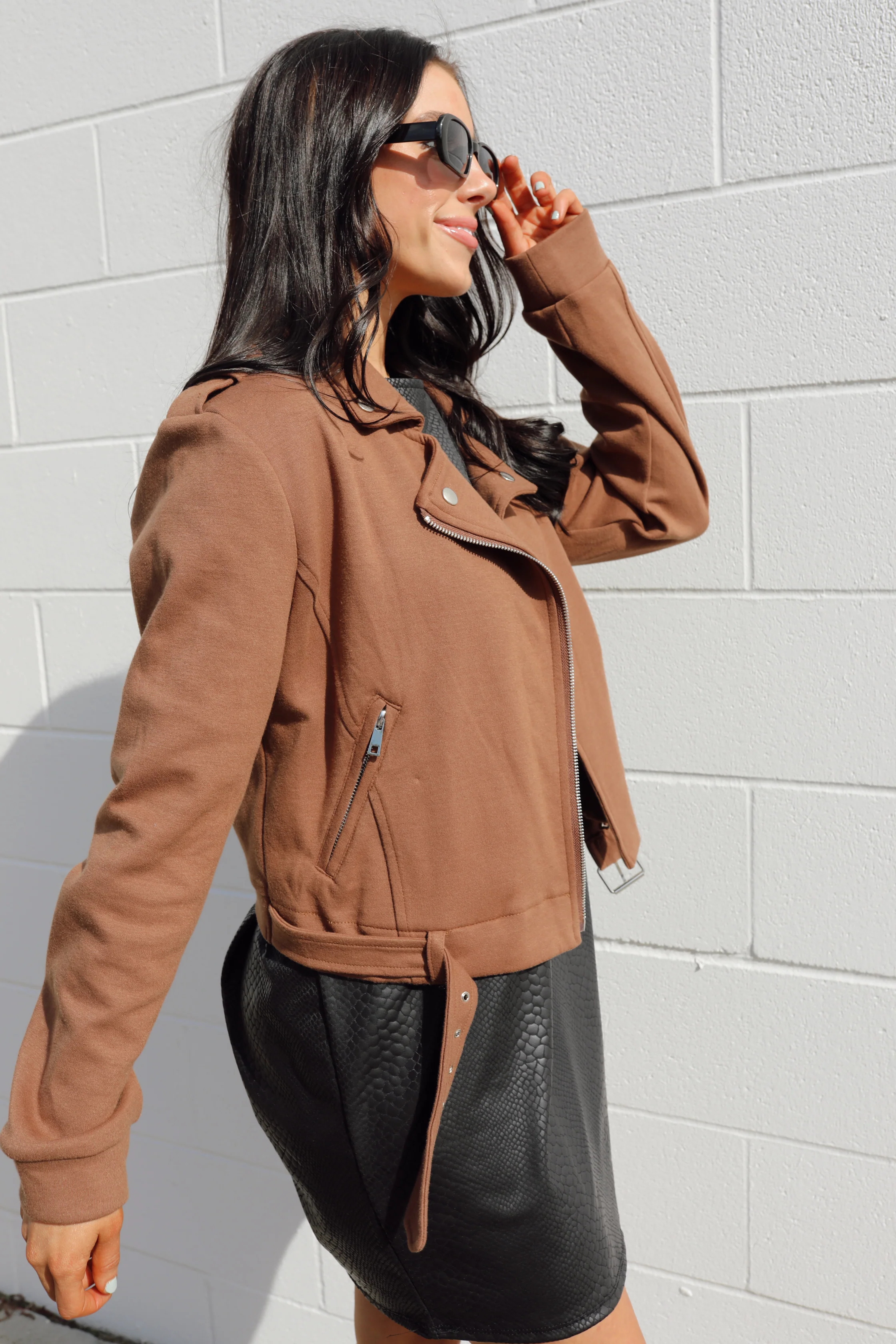 Come And Go Moto Jacket - Image 8