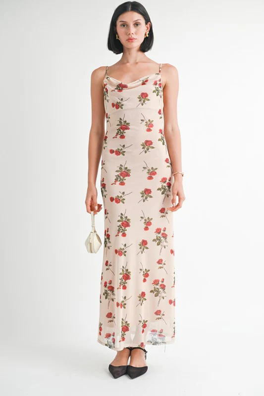 SASHA MAXI DRESS WITH OPEN BACK - Image 5