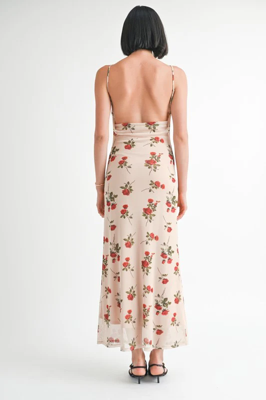 SASHA MAXI DRESS WITH OPEN BACK - Image 7