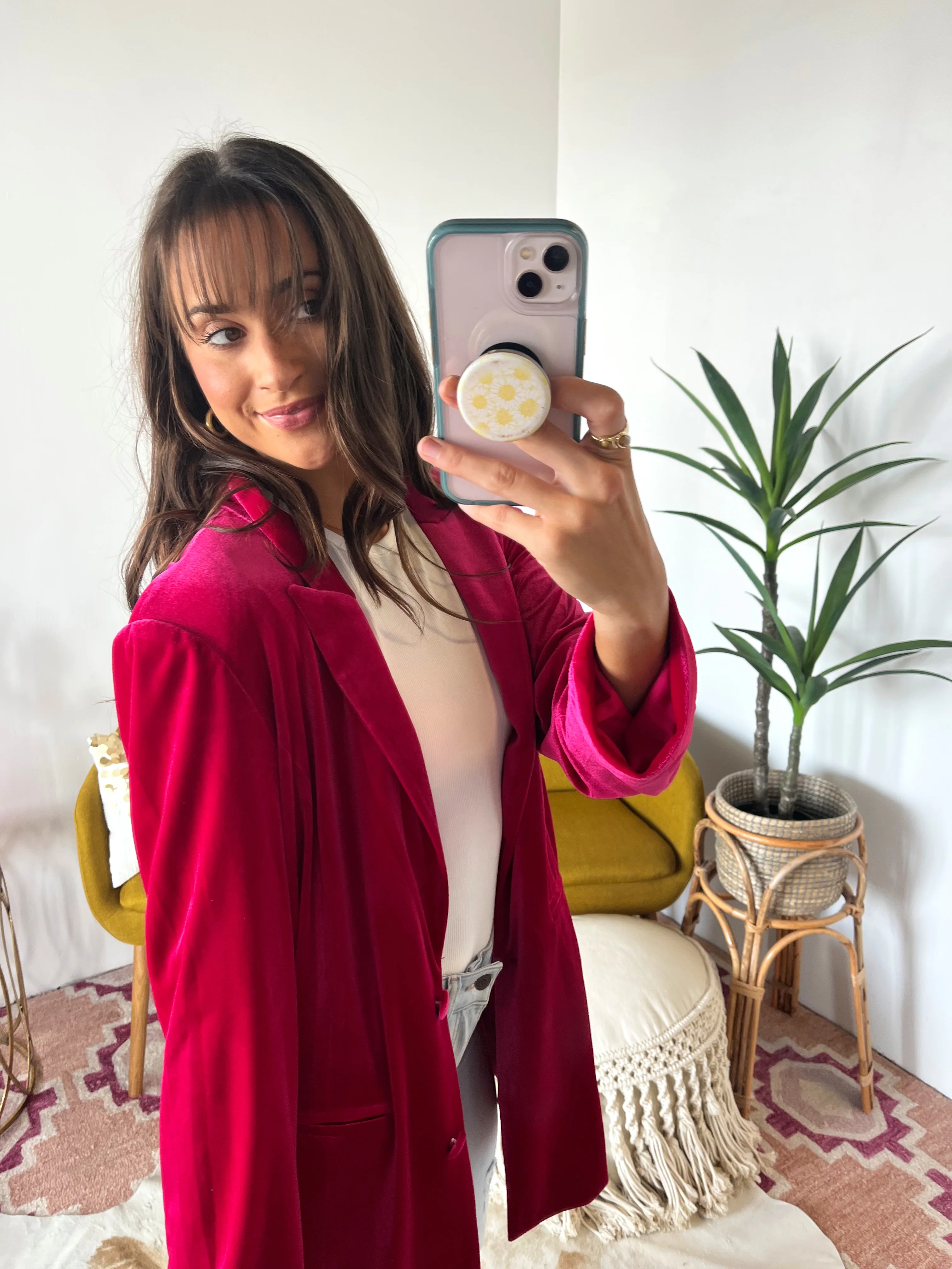 Elijah Velvet Blazer - Image 4