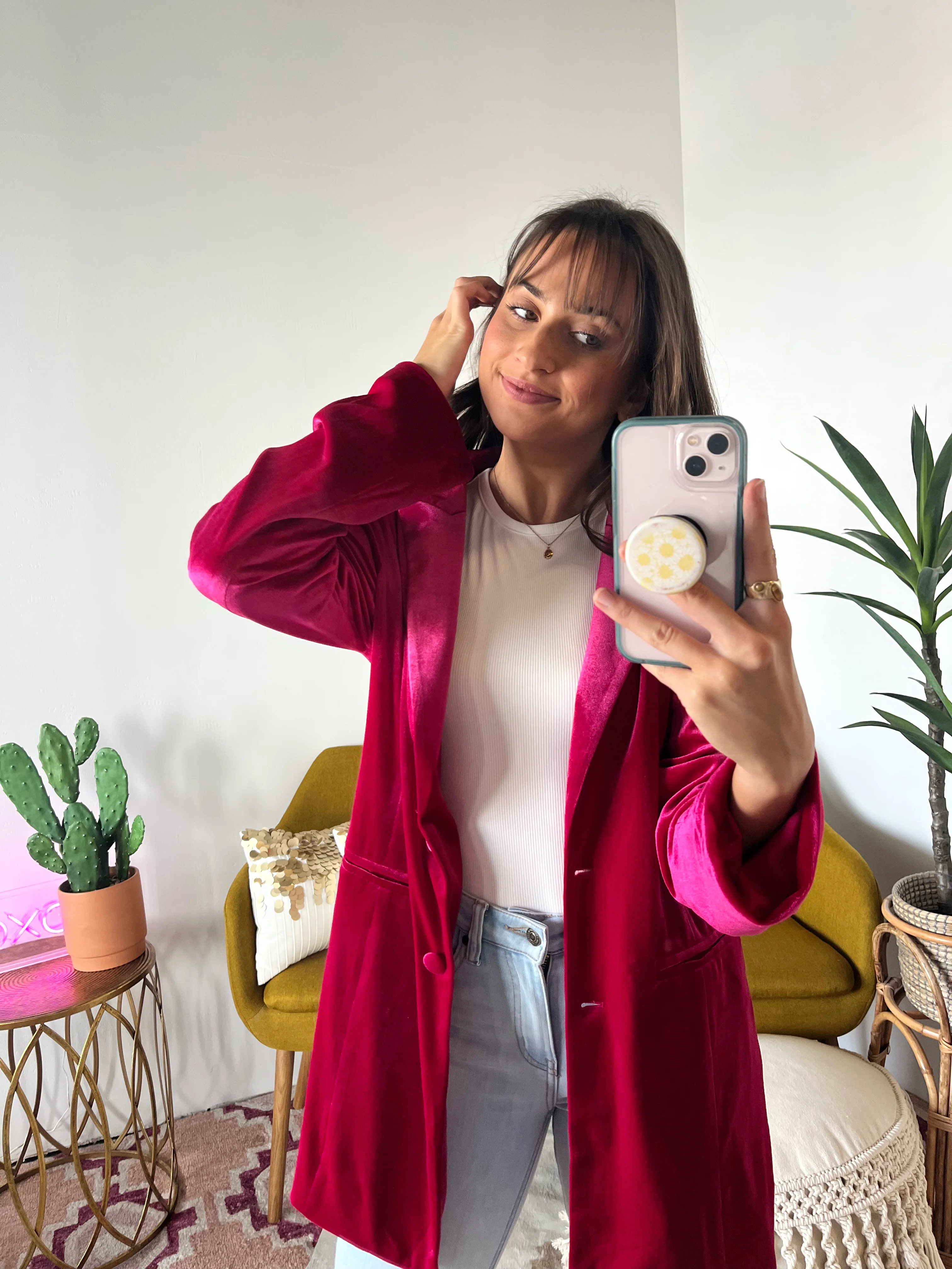 Elijah Velvet Blazer - Image 5