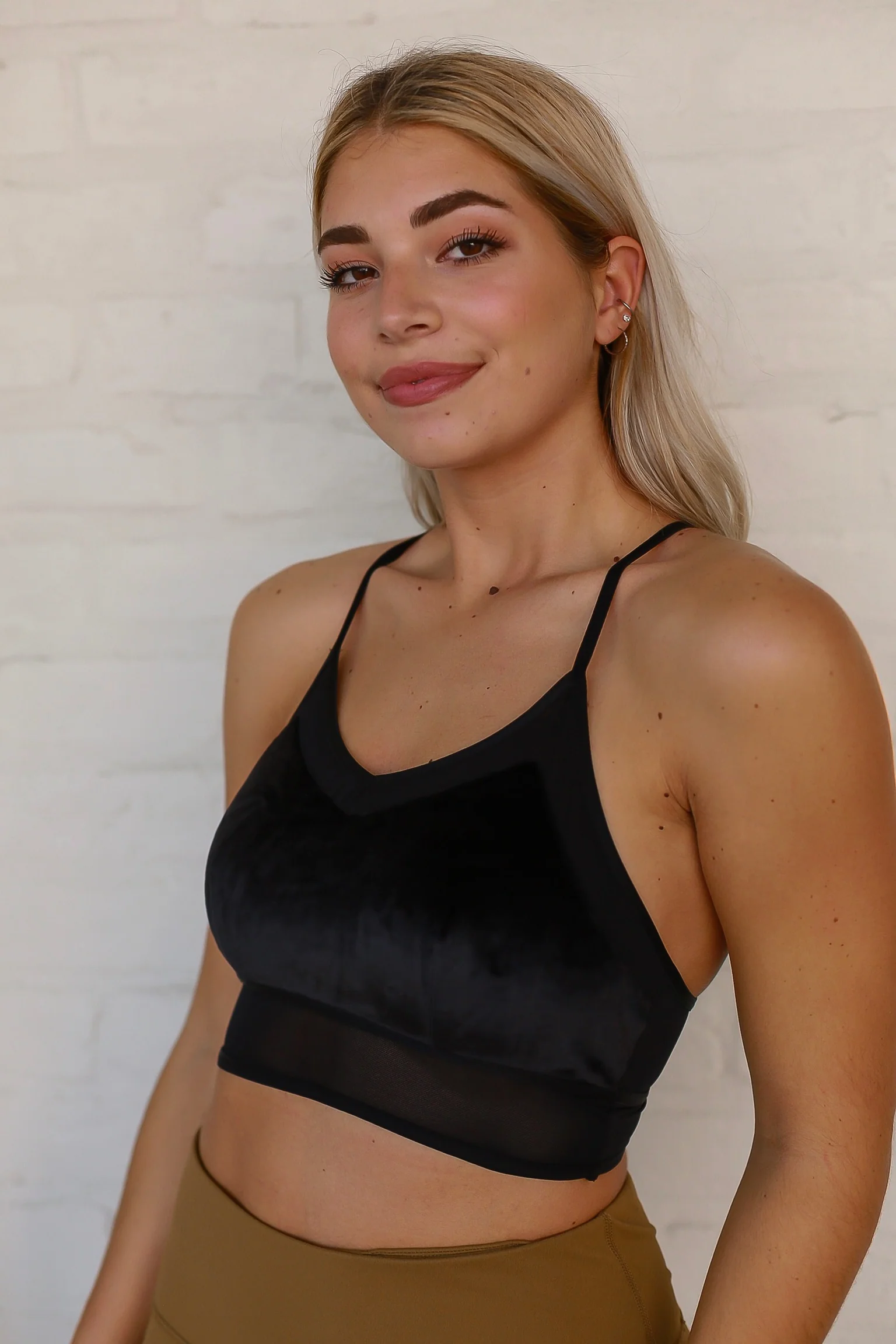 Felt Velvet Sports Bra - Image 4