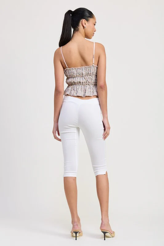 MALEY FLORAL TIERED  RUFFLE TOP - Image 9