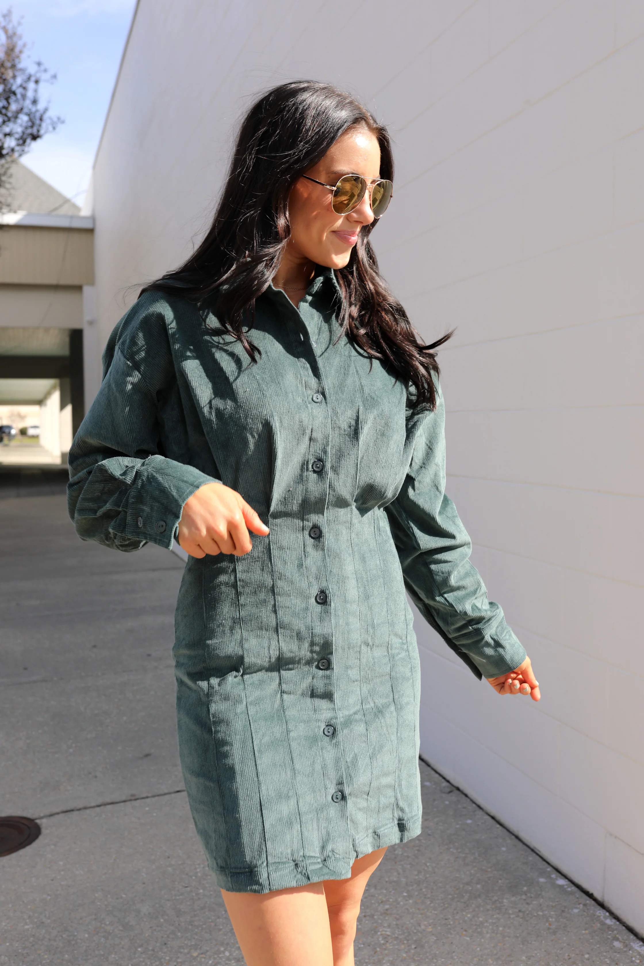 Georgia Corduroy Dress - Image 11