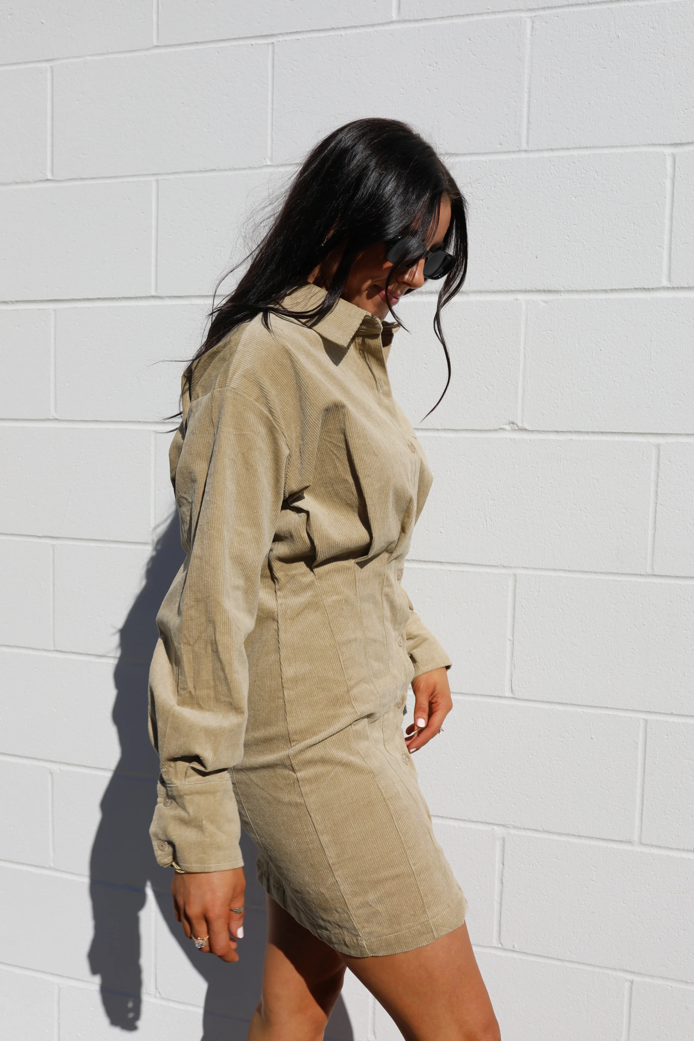 Georgia Corduroy Dress - Image 13