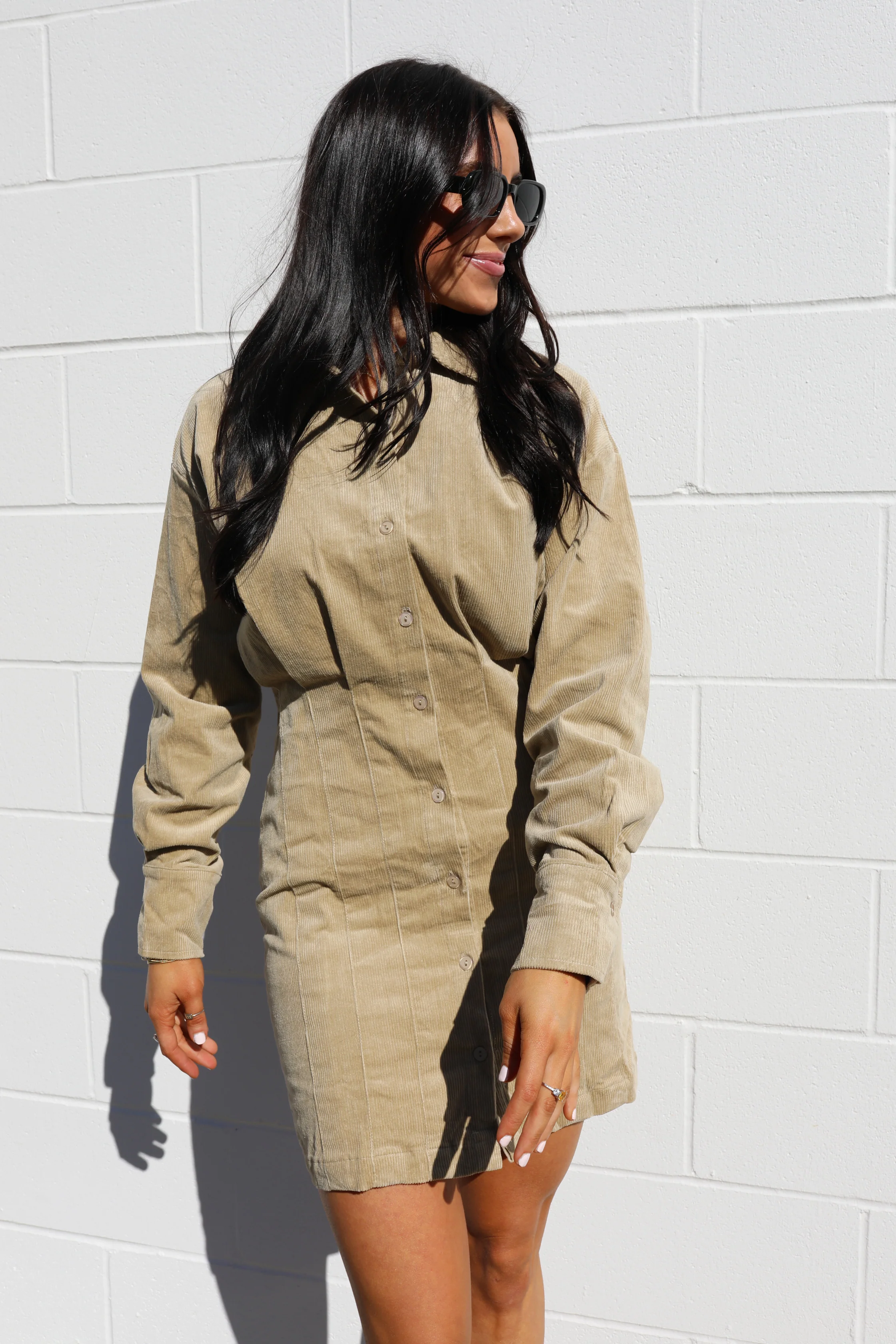 Georgia Corduroy Dress - Image 8