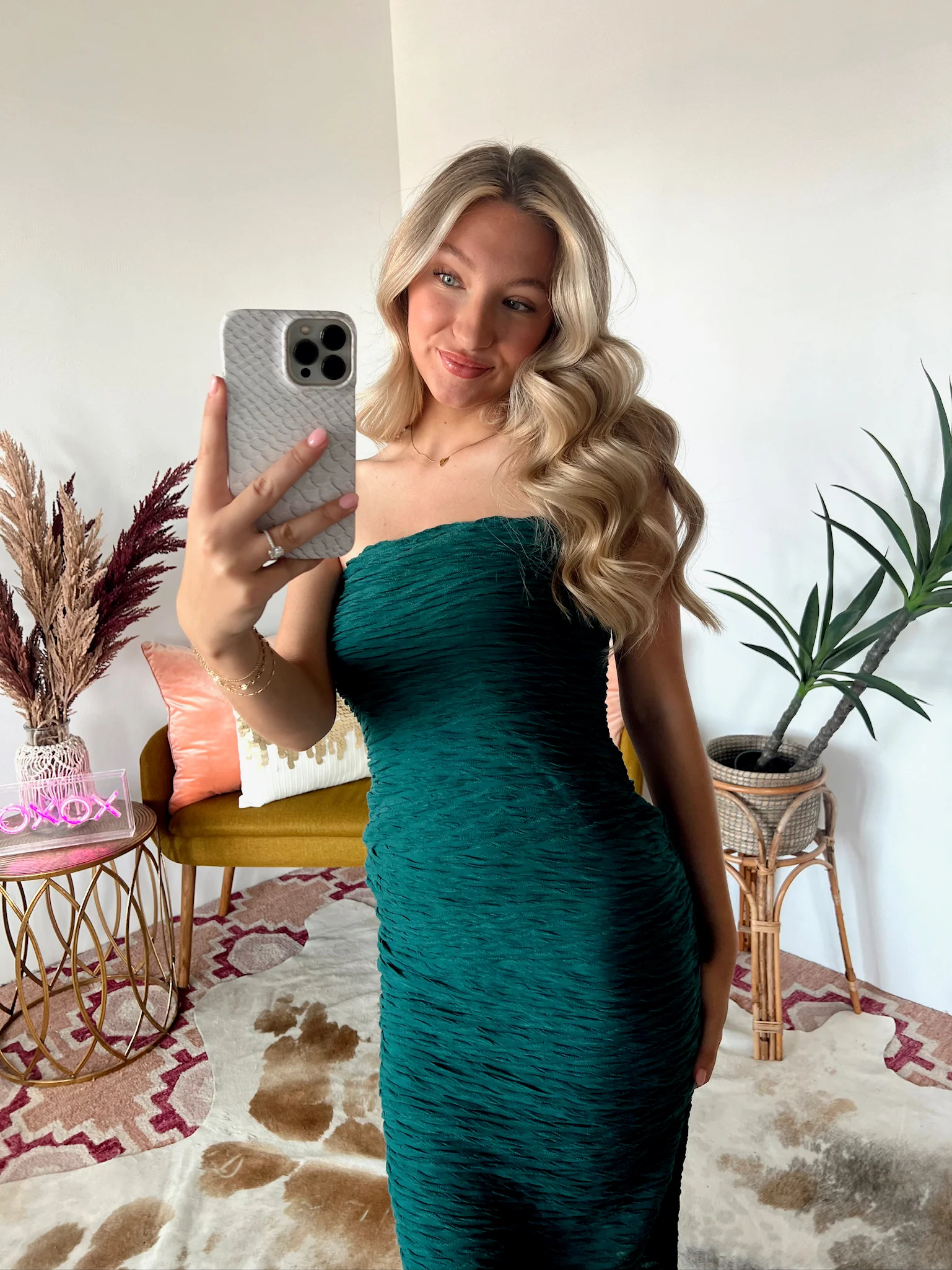 SIZE LARGE Jaclyn Strapless Bodycon Dress - Image 8