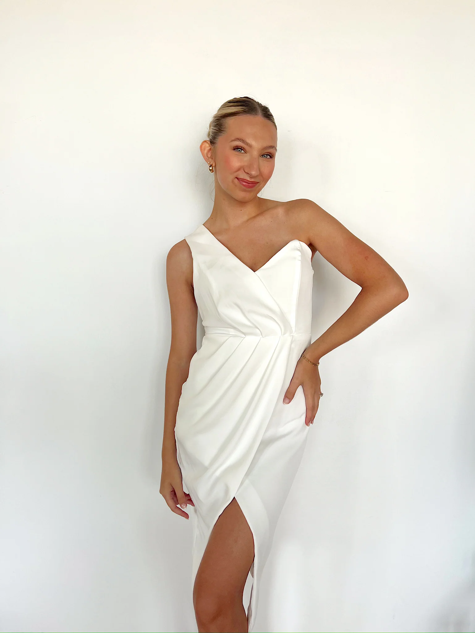 Lynnie One Shoulder Dress - Image 3