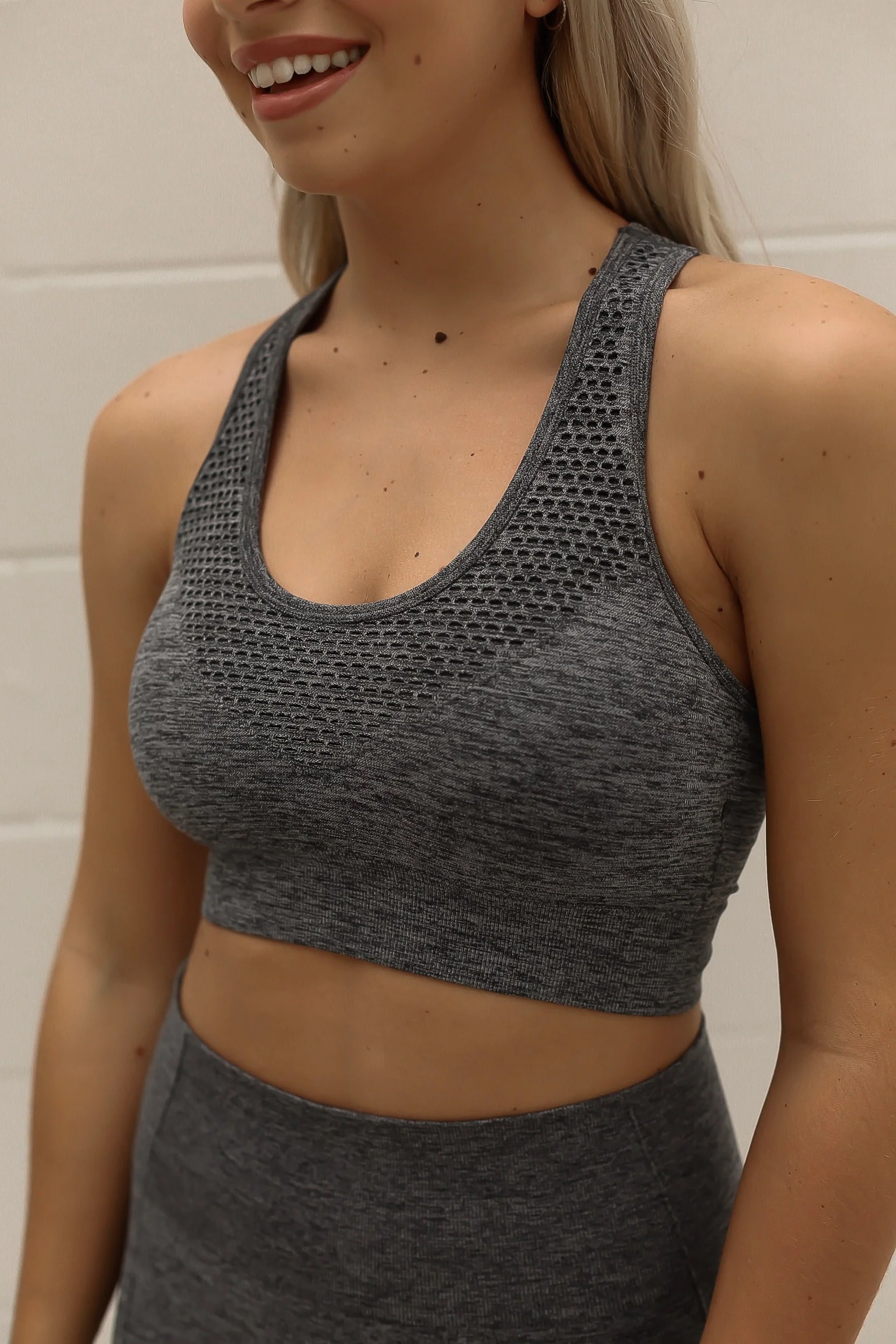 New Record Cut Out Sports Bra - Image 5