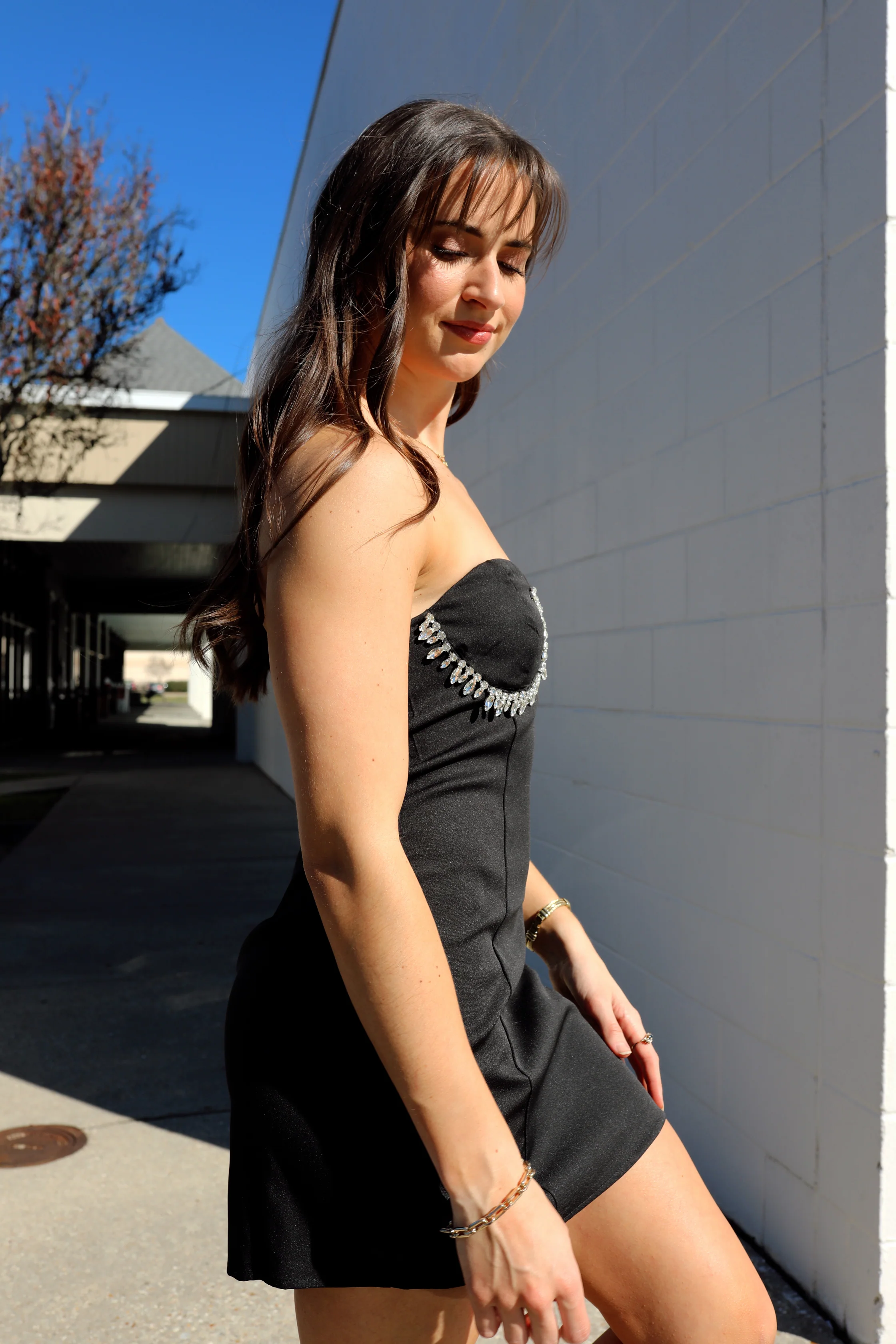 SIZE MEDIUM On Party Time Studded Dress - Image 9