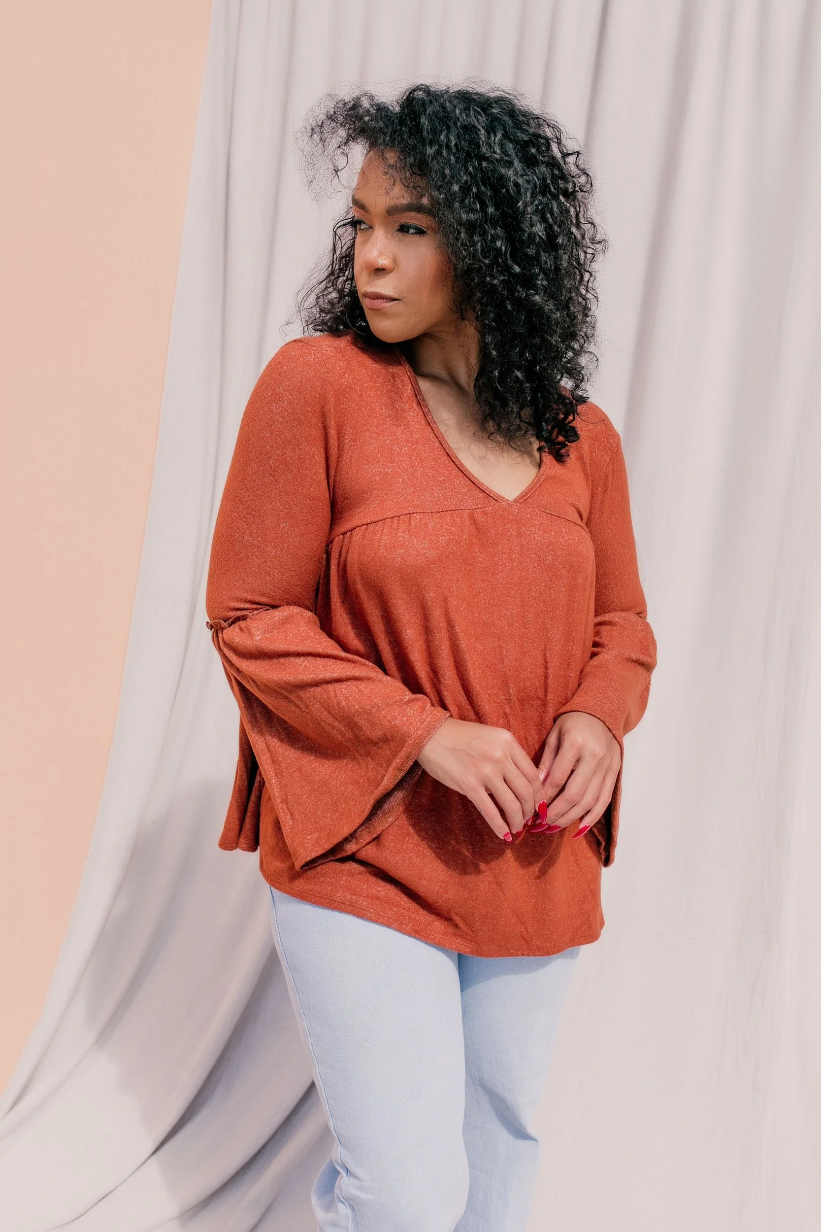 SIZE XL Paloma Babydoll Top - Image 3