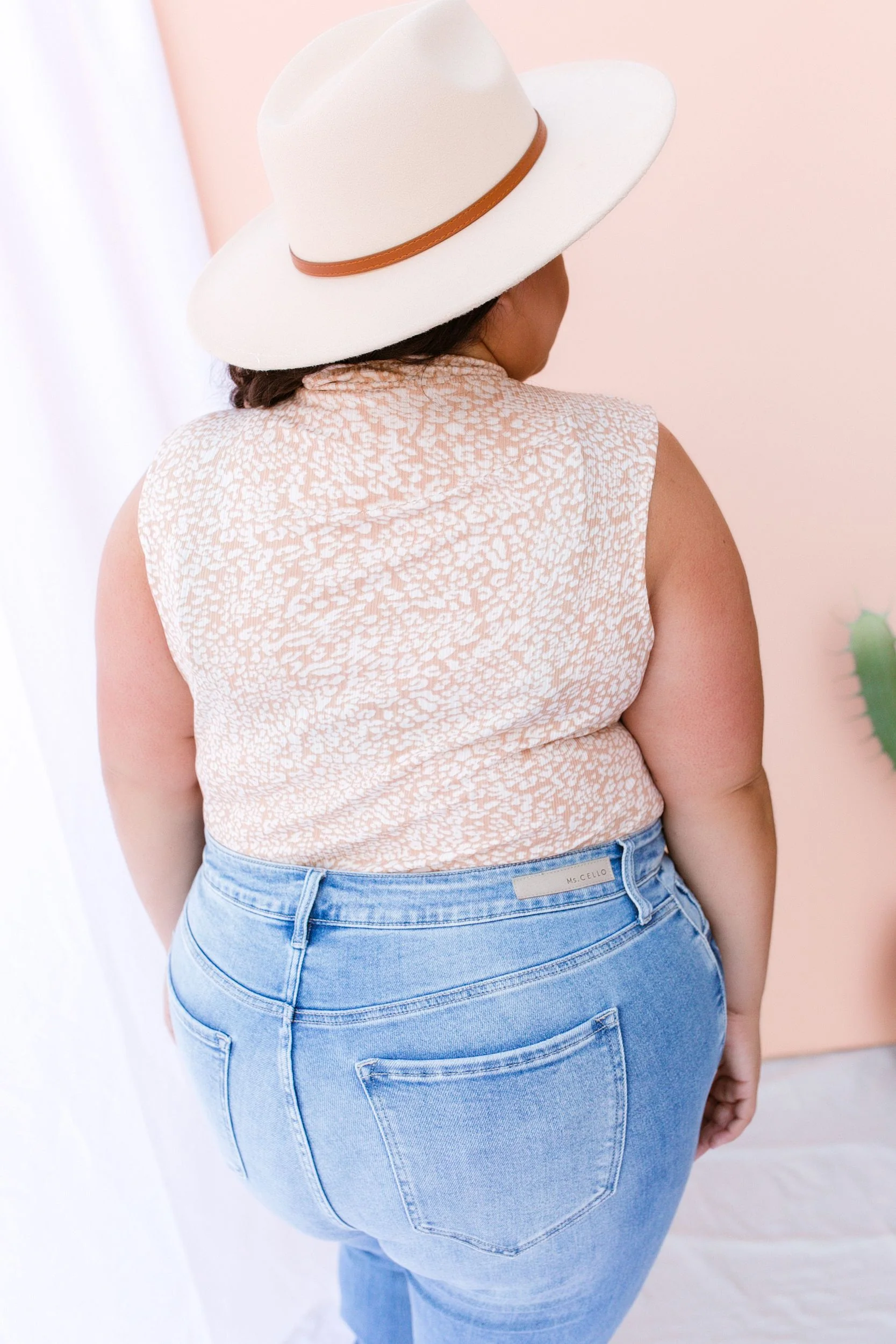 SIZE XL PLUS SIZE Angelina Mock Neck Bodysuit - Image 4