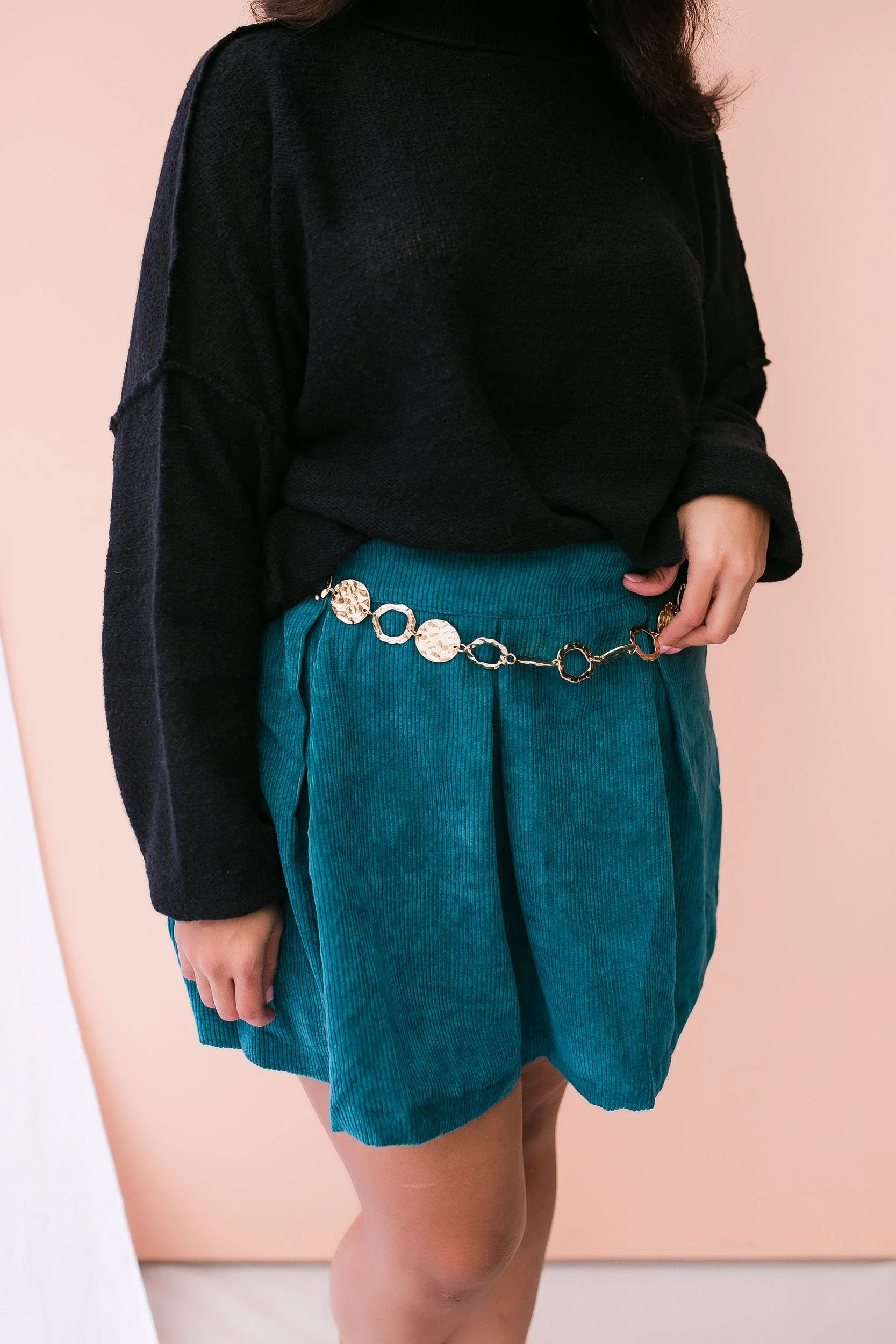 PLUS SIZE Graycen Corduroy Skort - Image 3