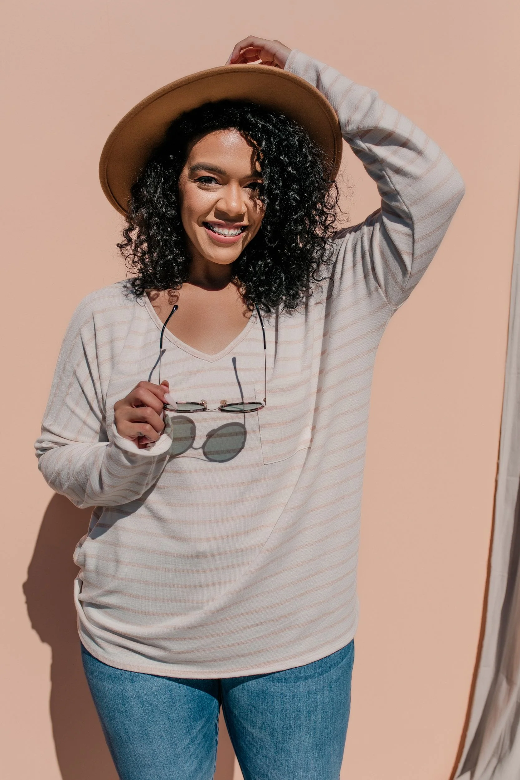 PLUS SIZE Regroup Striped Top - Image 5