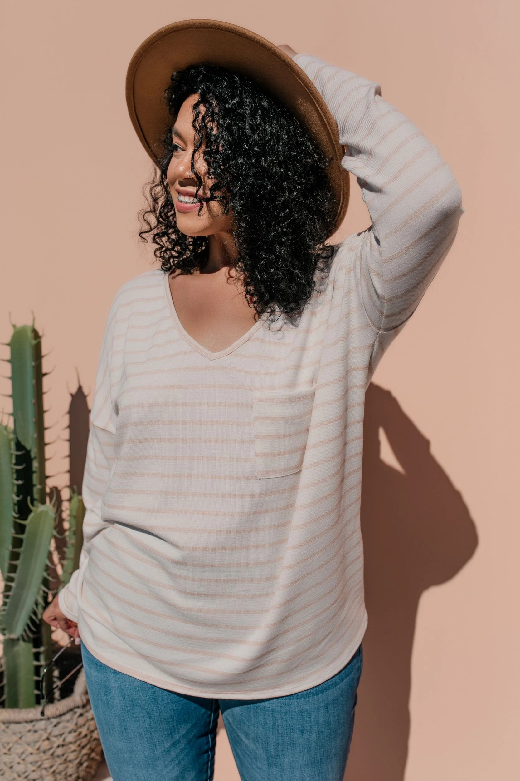 PLUS SIZE Regroup Striped Top - Image 6