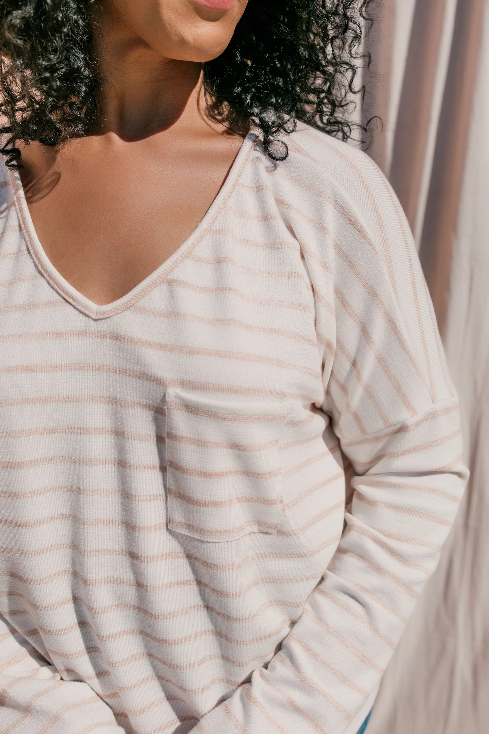 PLUS SIZE Regroup Striped Top - Image 7