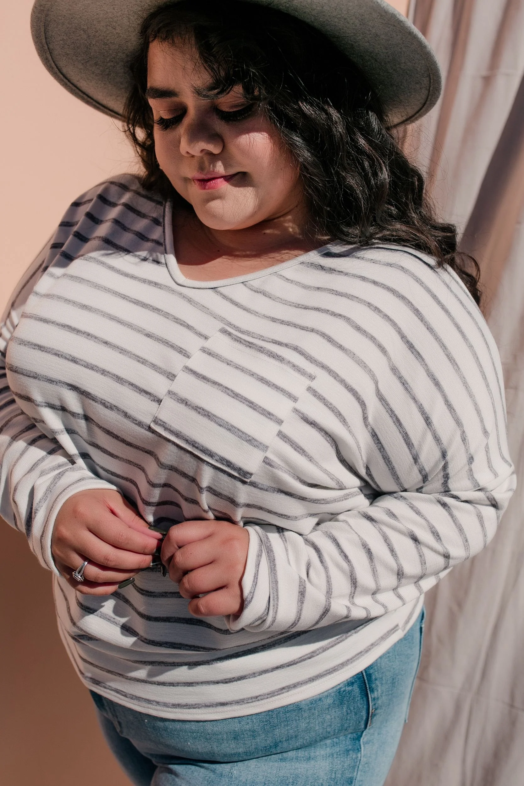 PLUS SIZE Regroup Striped Top - Image 8