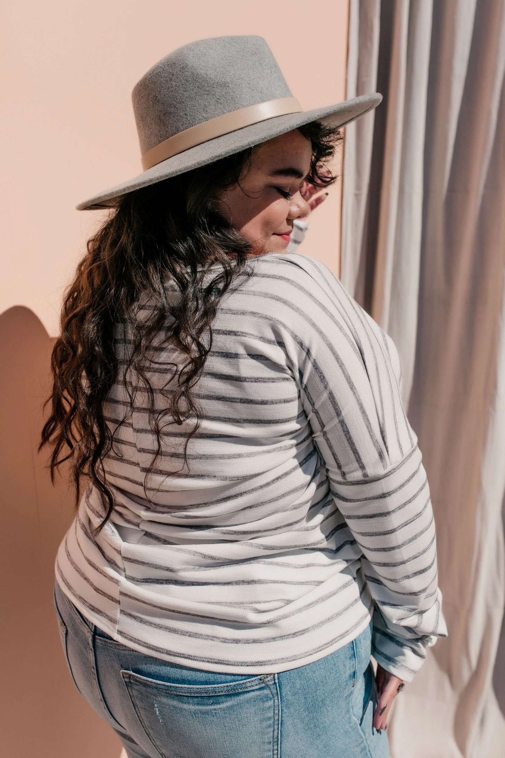 PLUS SIZE Regroup Striped Top - Image 9