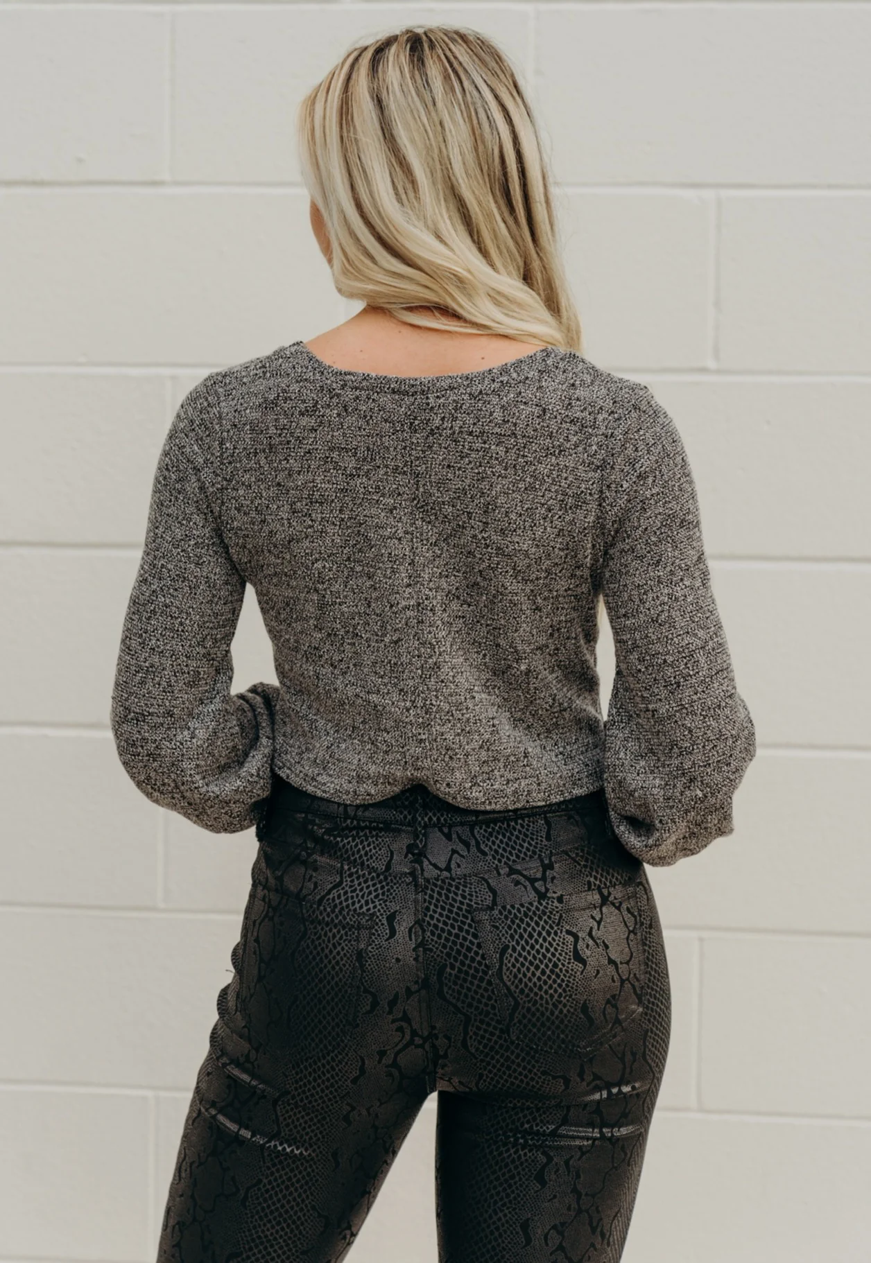 SIZE LARGE Static Love Crop Top - Image 4