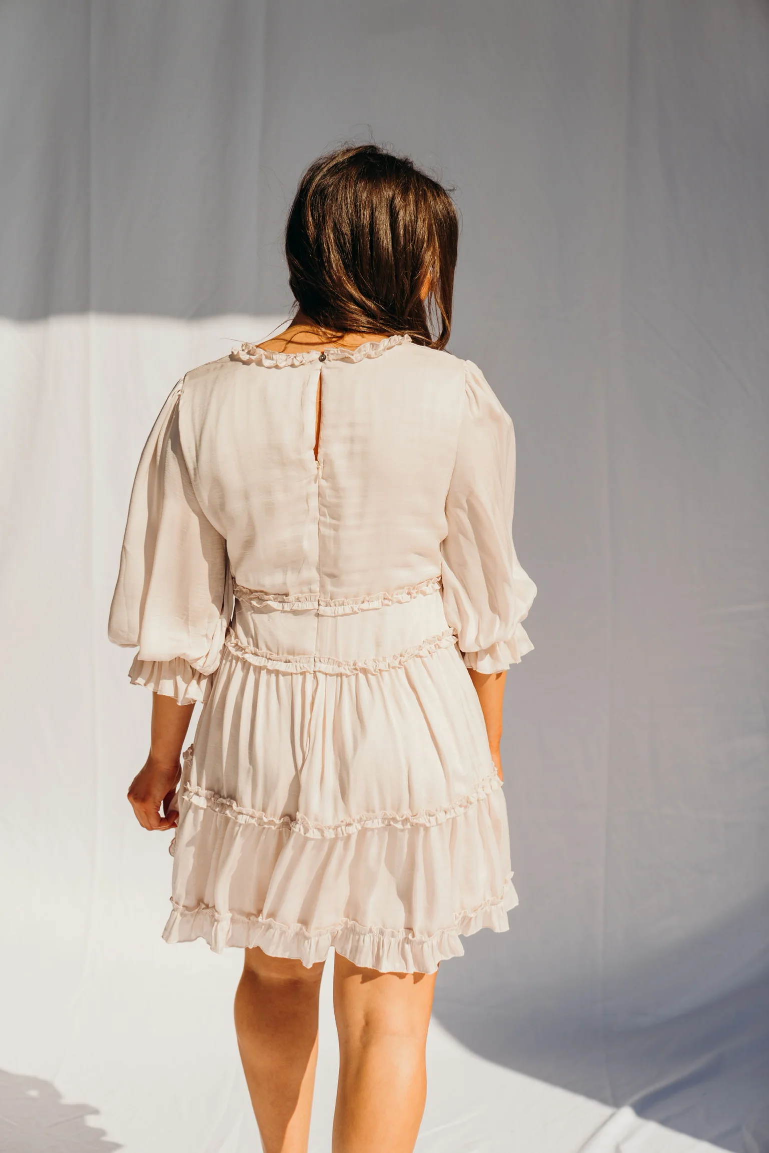 SIZE LARGE Vienna Ruffle Dress - Image 12