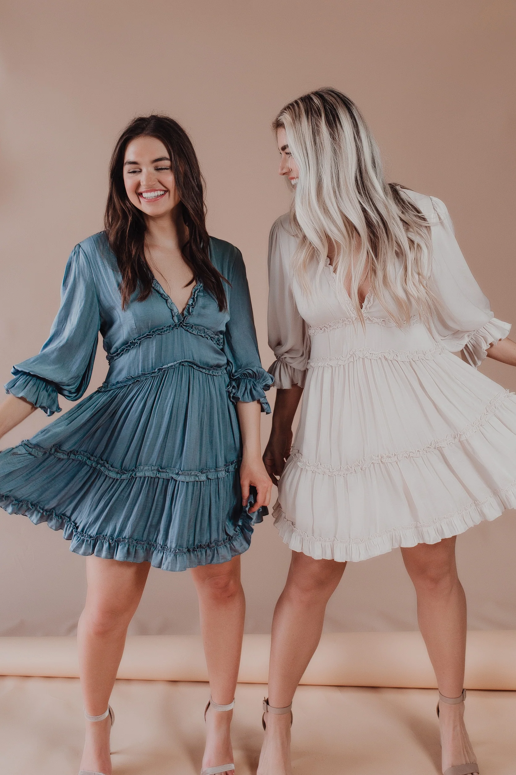 SIZE LARGE Vienna Ruffle Dress - Image 14